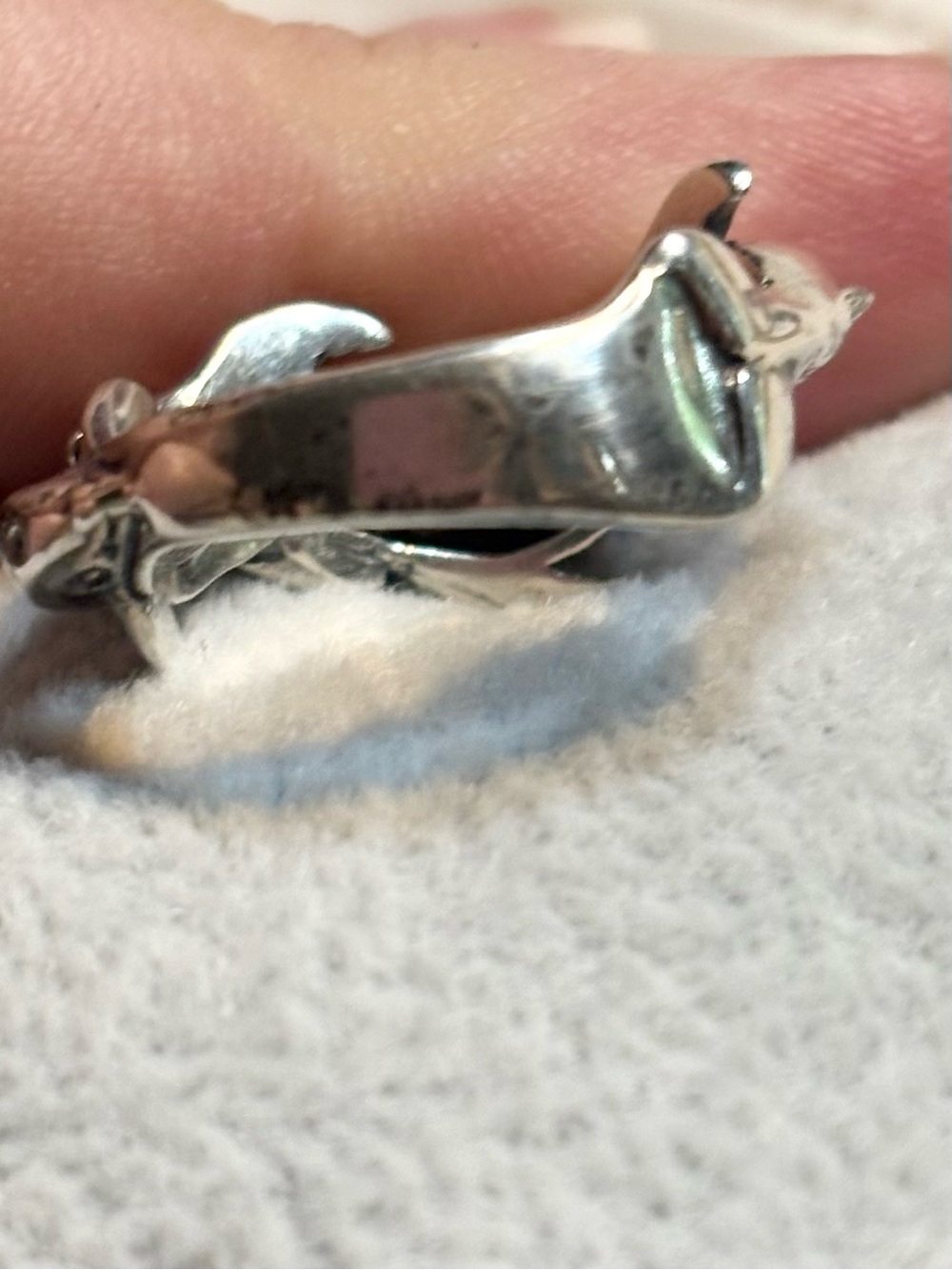 Kabana Sterling Silver Dolphin Pid Rings size 7 - Picture 7 of 10